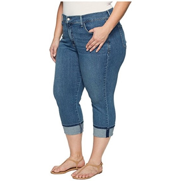 nydj plus size capris